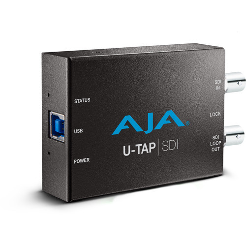 AJA U-TAP USB 3.1 Gen 1 Powered SDI Capture Device