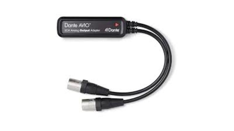 Audinate Dante AVIO 2-Channel Analog Input Adapter for Dante Audio Network