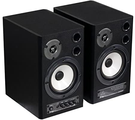 Behringer MS40 24-Bit/192 kHz Digital 40-Watt Stereo Near Field Studio Monitor Speakers (2)