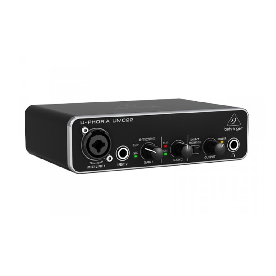 Behringer UMC22 USB Audio Interface