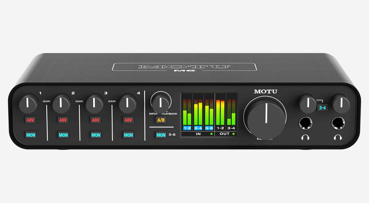 MOTU M6 Audio Interface USB-C Audio Interface