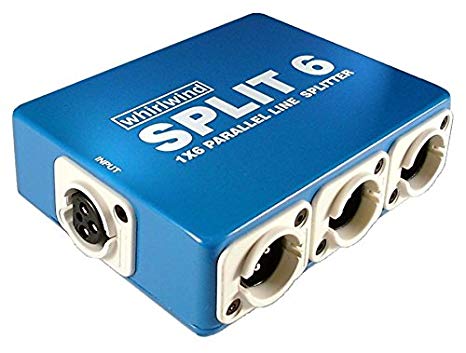 Whirlwind SPLIT6 - 1x6 XLR Line Splitter